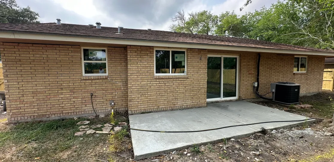 Brick Ranch — House & Patio — After