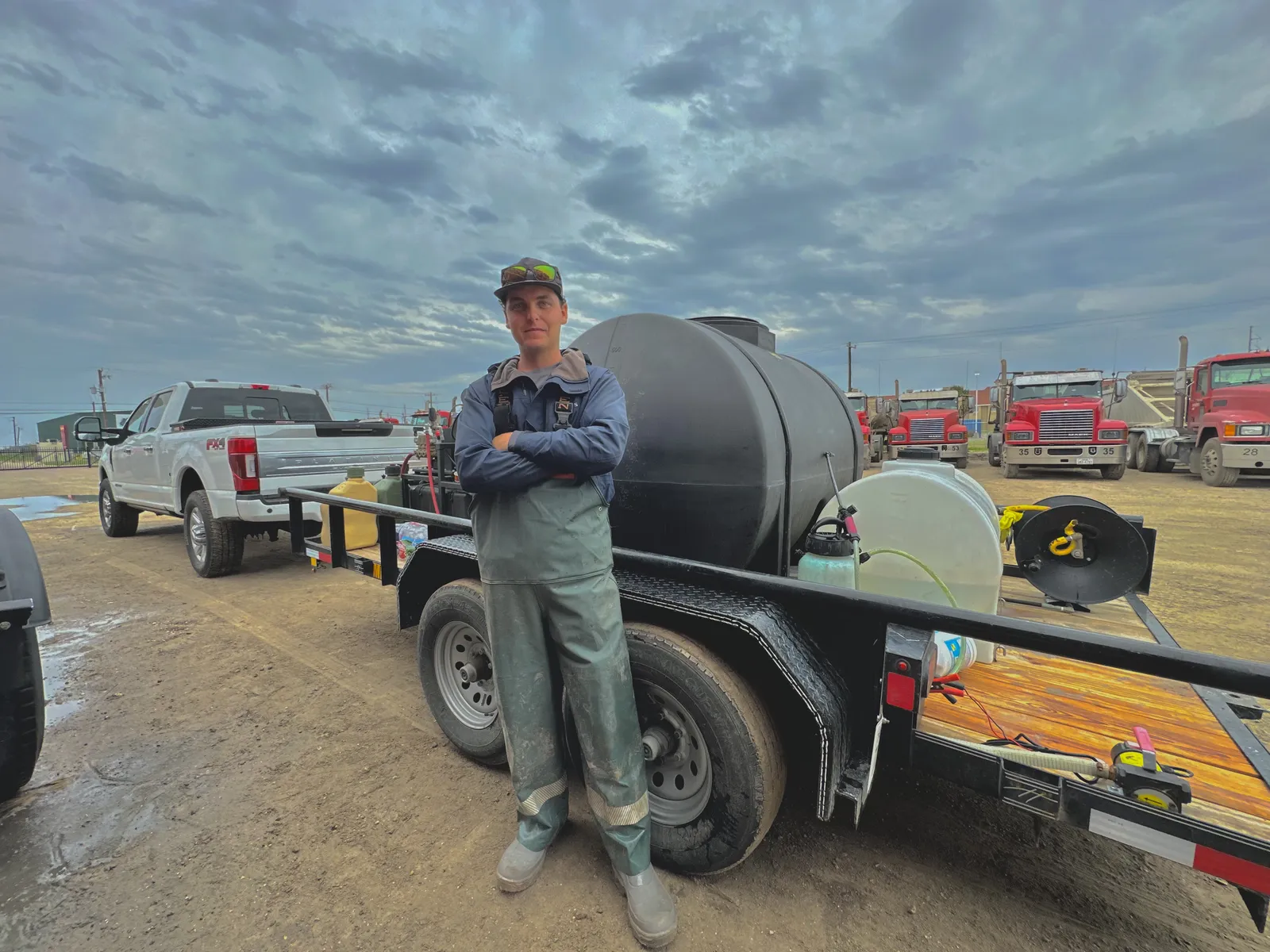 Xtreme Kleen on site at Coast Materials Inc.,