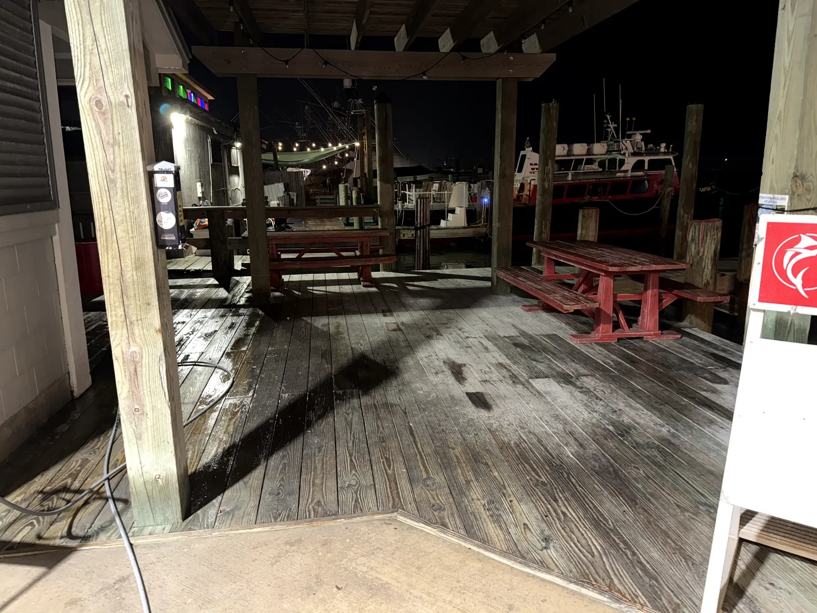 Xtreme Kleen on site at Fisherman's Wharf, Port Aransas, TX