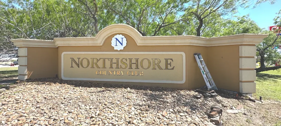 Northshore Country Club Sign — After