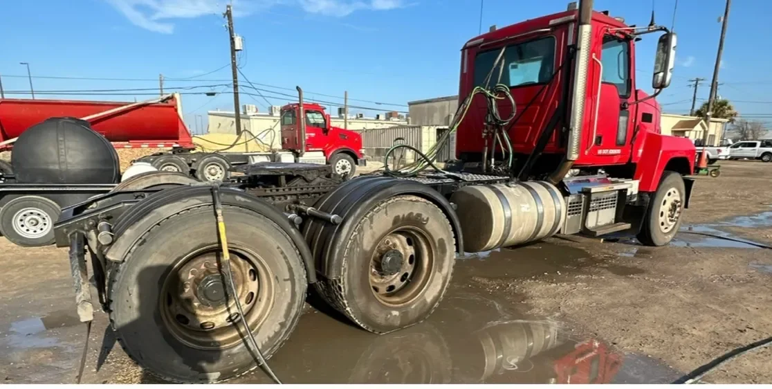 Day Cab Chassis — Fleet Wash — Before